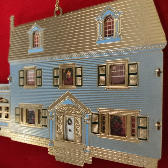 Bing & Grøndahl 3D Mini Dollhouse 24KT Gold Finish Xmas Ornament Decoration 1920 - Picture 12 of 13